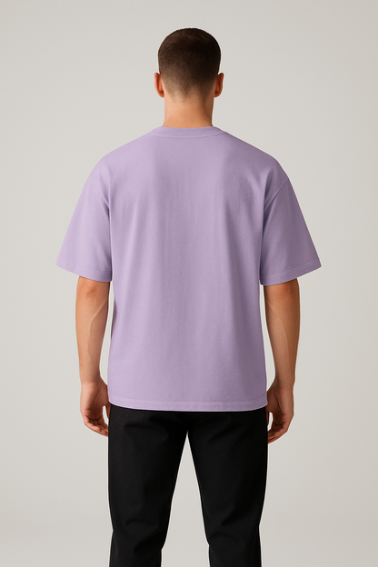 Oversized T-Shirt Cotton Lavender