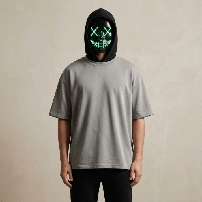 Premium Plain Oversized TShirt Ultra Comfortable French Terry 240 GSM Grey