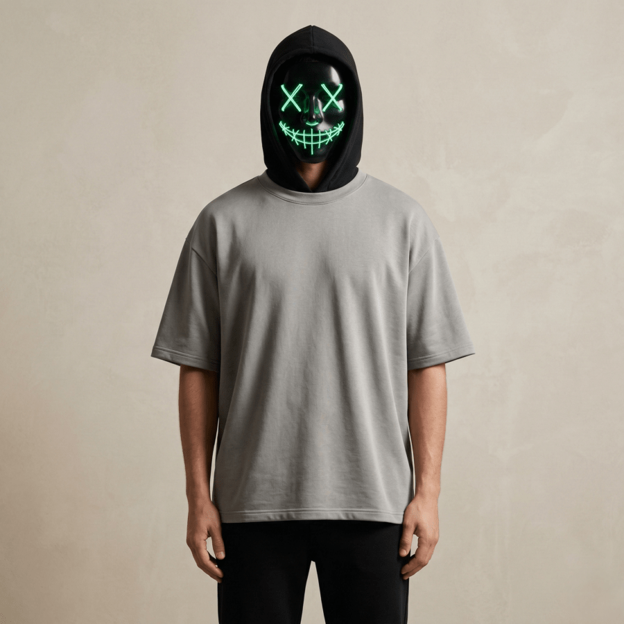 14 Premium Plain Oversized TShirt Ultra Comfortable French Terry 240 GSM Grey