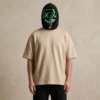 Premium Plain Oversized TShirt Ultra Comfortable French Terry 240 GSM Beige