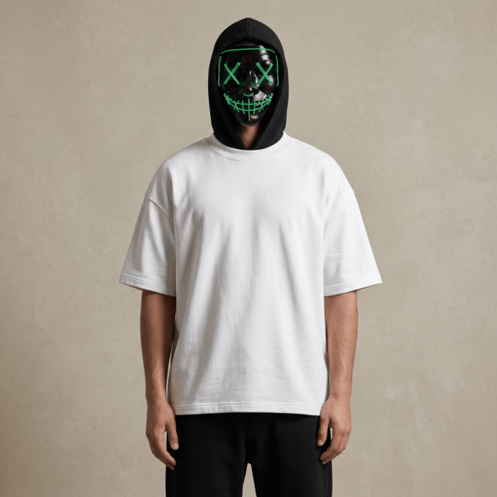 Premium Plain Oversized TShirt Ultra Comfortable French Terry 240 GSM White