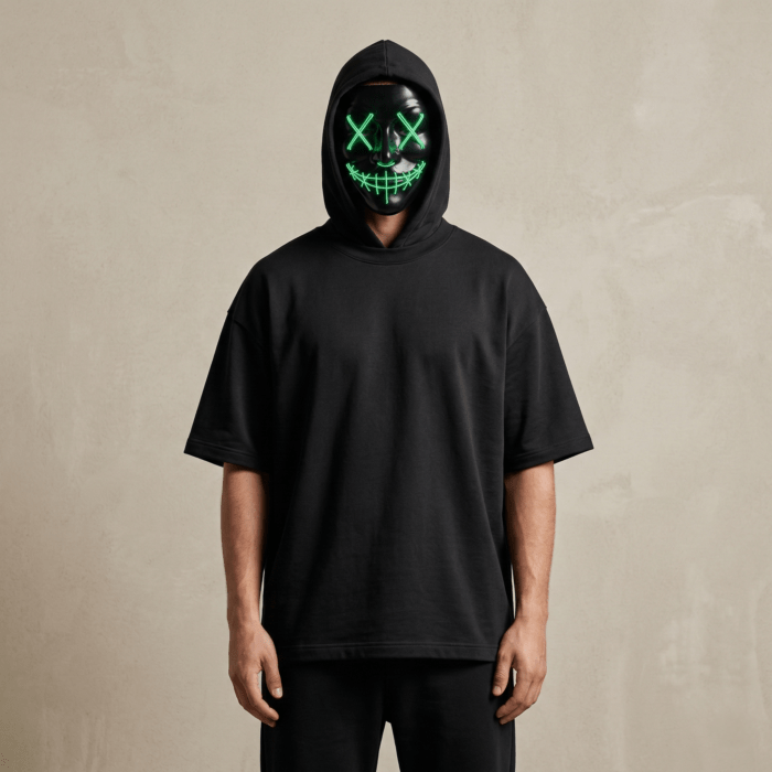 Premium Plain Oversized TShirt Ultra Comfortable French Terry 240 GSM Black