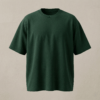 18 Premium Plain Oversized TShirt Ultra Comfortable French Terry 240 GSM Olive Green