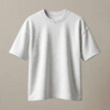 5 Premium Plain Oversized TShirt Ultra Comfortable French Terry 240 GSM White