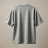 9 Premium Plain Oversized TShirt Ultra Comfortable French Terry 240 GSM Grey