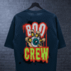 Untitled (15) Premium Oversized TShirt Printed Ultra Comfortable Cotton 200 GSM Navy Boo Crew