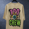 Untitled (17) Premium Oversized TShirt Printed Ultra Comfortable Cotton 200 GSM Beige Boo Crew