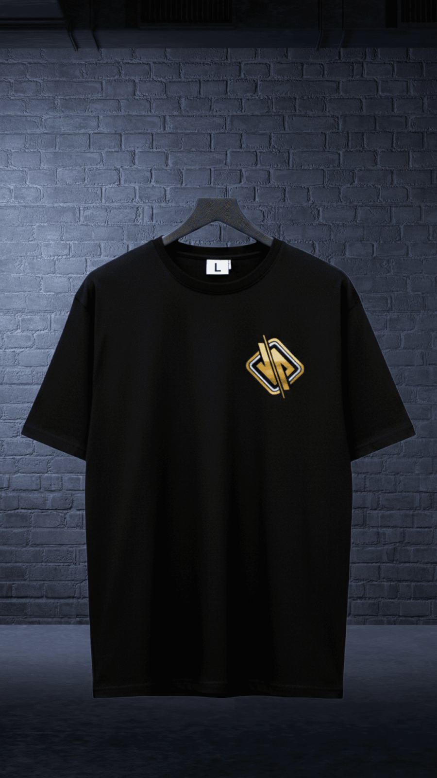 Premium Oversized TShirt Printed Ultra Comfortable Cotton 200 GSM Black Leo