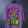 Premium Oversized TShirt Printed Ultra Comfortable Cotton 200 GSM Lavender Boo Crew