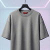 Premium Plain Oversized TShirt Ultra Comfortable French Terry 240 GSM Grey