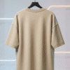 Premium Plain Oversized TShirt Ultra Comfortable French Terry 240 GSM Coffee Beige