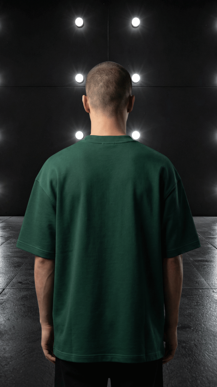 Premium Plain Oversized TShirt Ultra Comfortable French Terry 240 GSM Olive Green