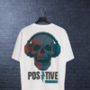 black pos (3) Premium Oversized TShirt Printed Ultra Comfortable Cotton 200 GSM Beige Positive Energy