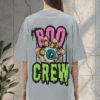 Premium Oversized TShirt Printed Ultra Comfortable Cotton 200 GSM Grey Boo Crew