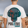 boy positive (7) Premium Oversized TShirt Printed Ultra Comfortable Cotton 200 GSM Beige Positive Energy