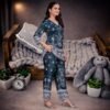 Elegant Cotton Digital Print Coord Set with Pant for Women | Premium Magic Cotton Wear
