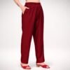 Luxurious Maroon Coord Set with Pant for Women | Premium Dual Tone Embroidered Mirror Work